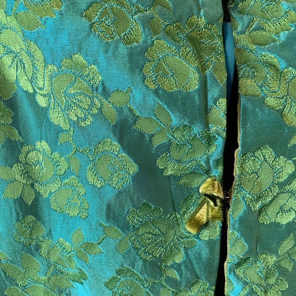 MidCentury Handmade Formal Gown and Capelet - Picture 3 of 13